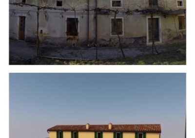 Render ristrutturazione integrale casa a Opicina by Blizstudio